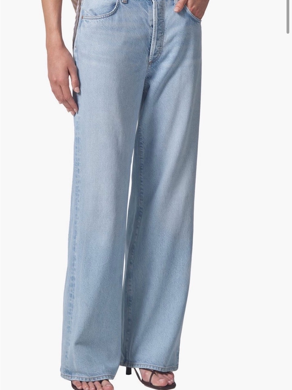 Citizens Of Humanity Annina Light Blue Denim Jeans